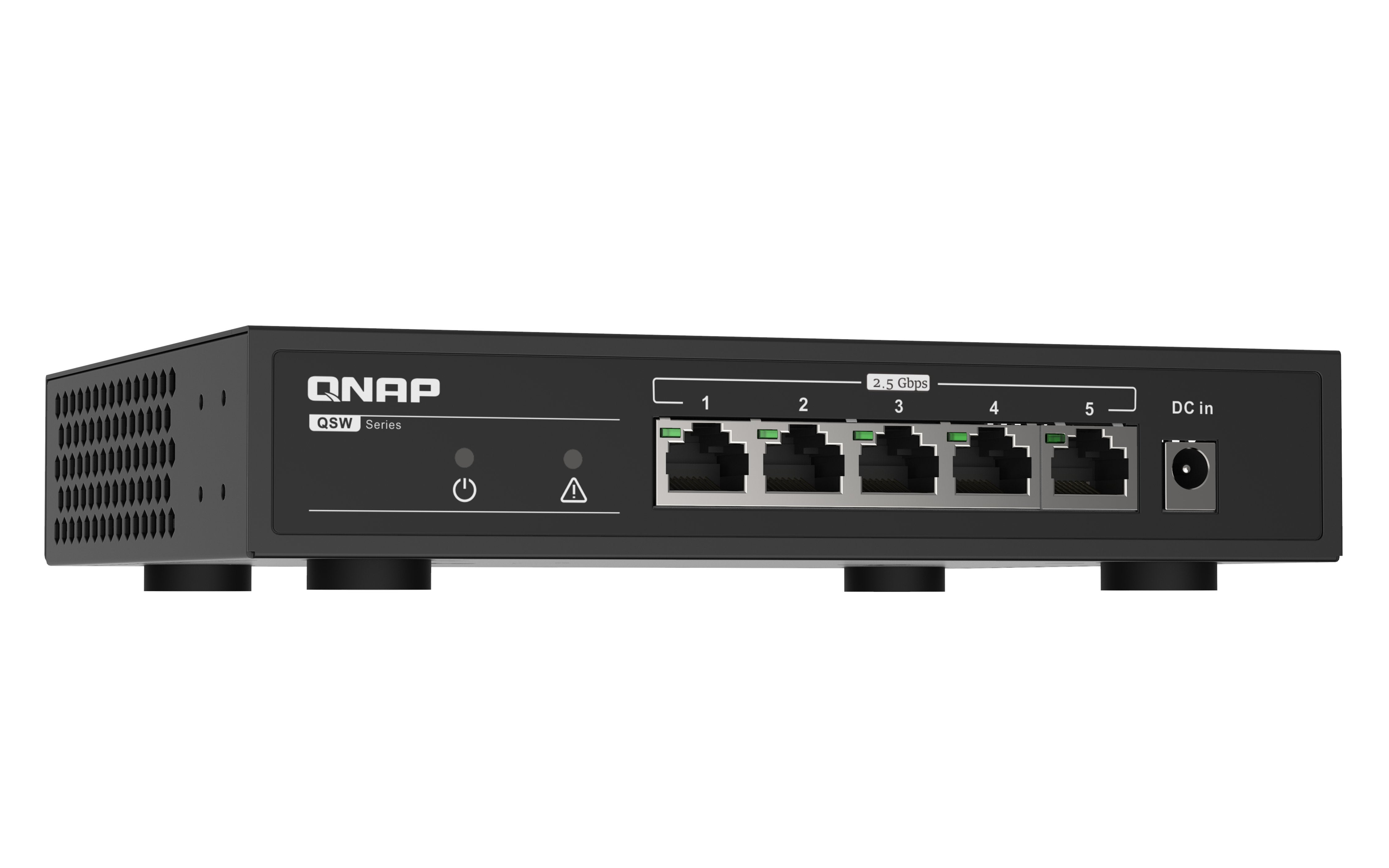 EAN 4713213517581 - QNAP QSW-1105-5T switch No administrado Gigabit Ethernet (10/100/1000) Negro imagen 3