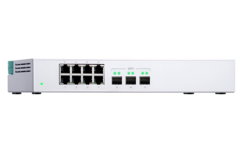 EAN 0885022017966 - QNAP QSW-308S switch No administrado Gigabit Ethernet (10/100/1000) Blanco imagen 5