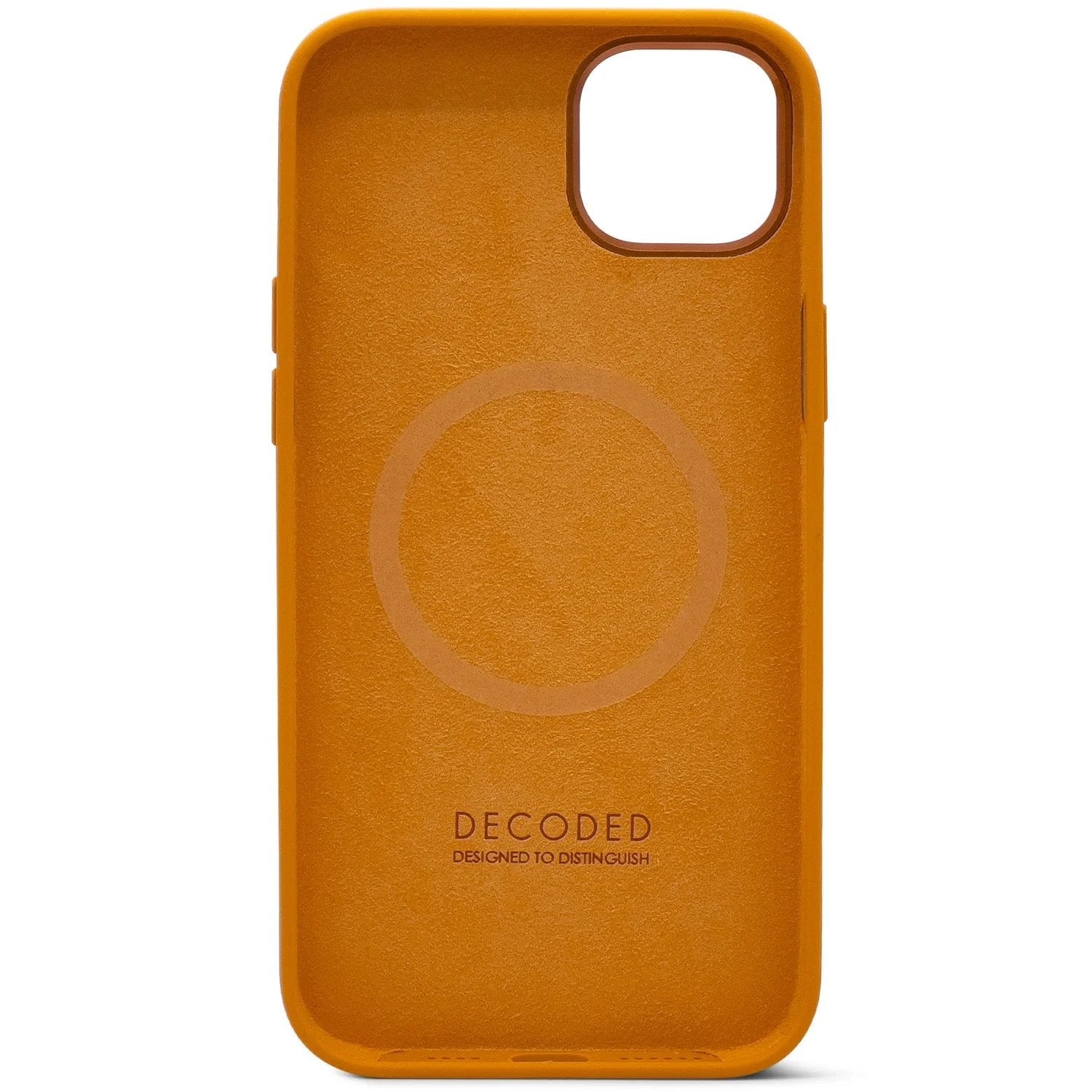 Decoded Antimicrobial Silicone Back Cover Funda Para Iphone 14 (6.06") Albaricoque