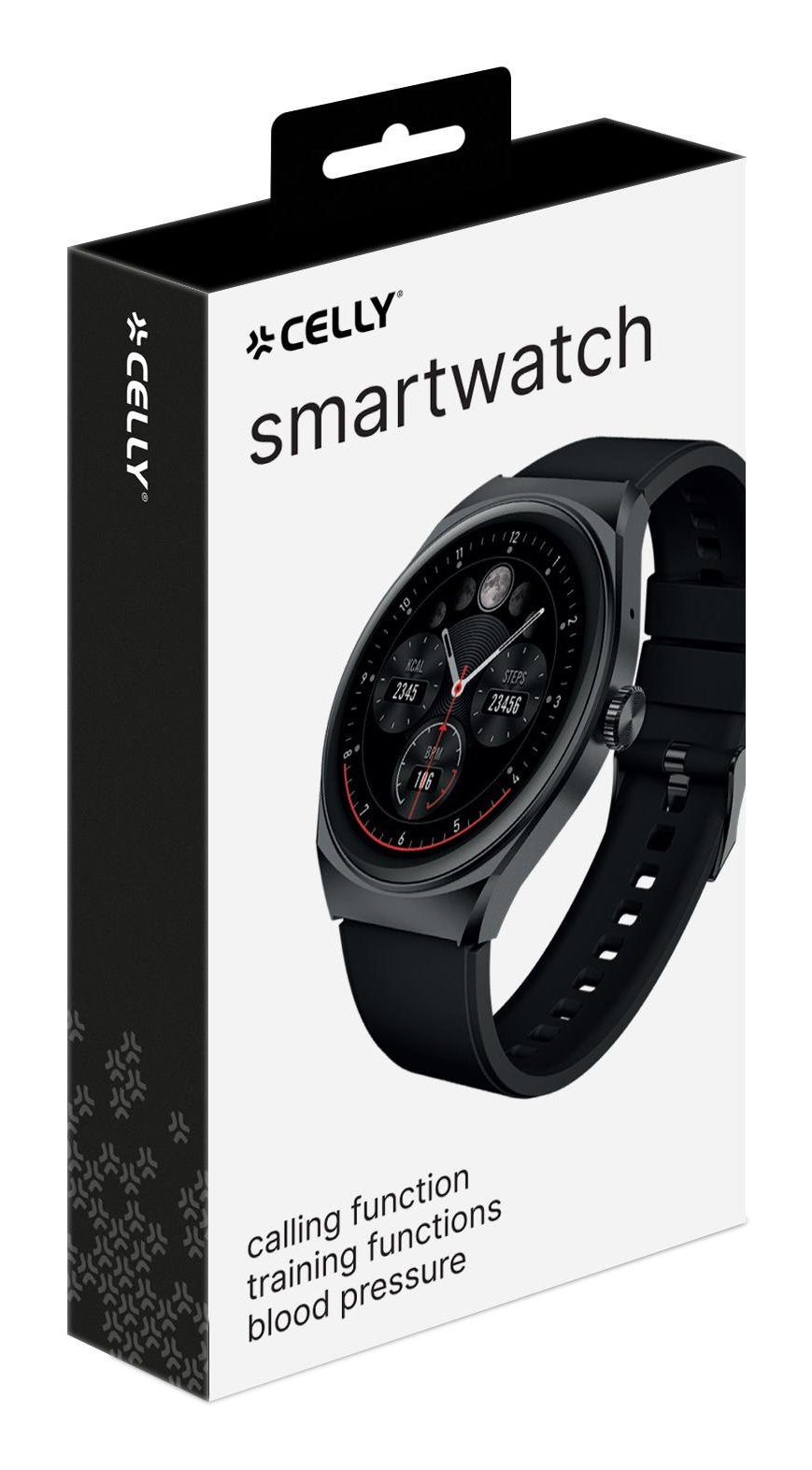 Smartwatch Celly Trainerhalobk (1.38") Digital 240 X 240 Pixeles Negro Gps (Satélite)