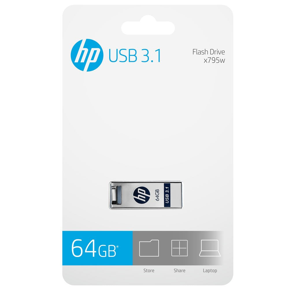 EAN 4712847094819 - HP x795w unidad flash USB 64 GB USB tipo A 3.2 Gen 1 (3.1 Gen 1) Azul, Plata imagen 7