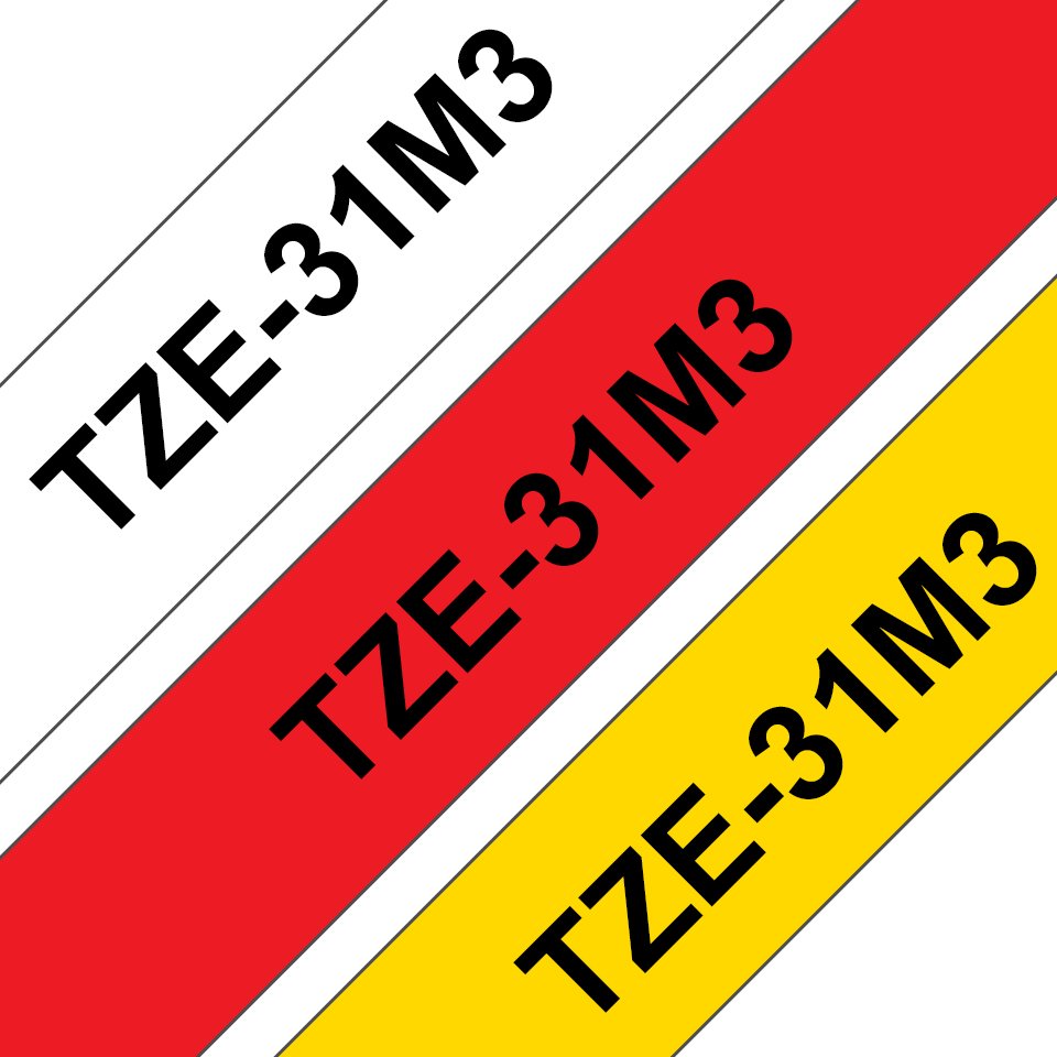 EAN 4977766697989 - Brother TZE31M3 cinta para impresora de etiquetas TZe imagen 1