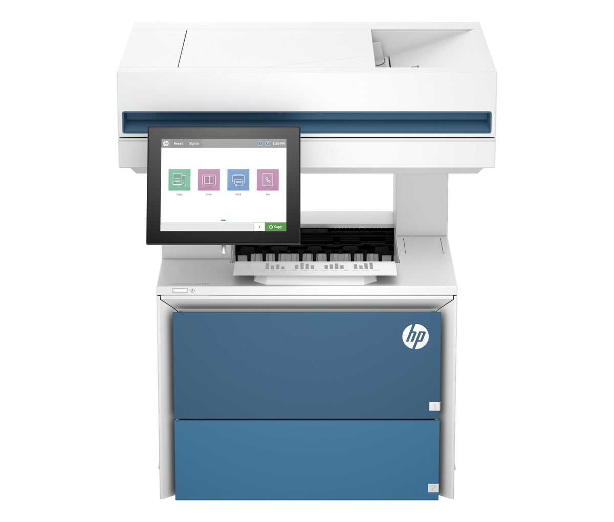 EAN 0198415462558 - HP LaserJet Enterprise 675T8A#B19 impresora multifunción Laser A4 1200 x 1200 DPI 55 ppm imagen 1