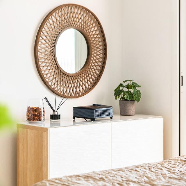 Calefactor Cecotec 08255 Eléctrico Interior Negro, Gris 2000 W Ventilador Eléctrico