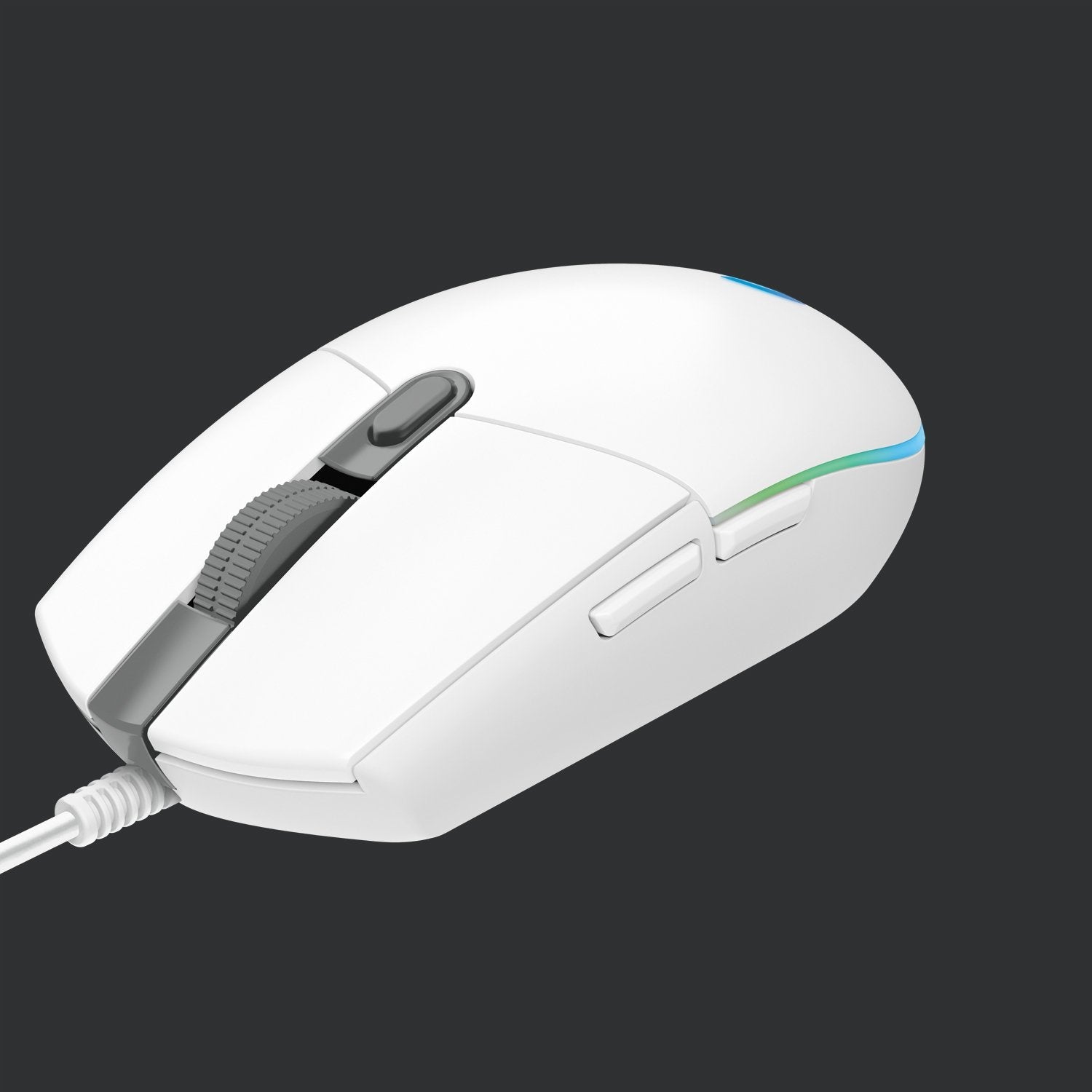 Logitech G G203 Lightsync Ratón Gaming Blanco 8000 Dpi Usb 910-005797