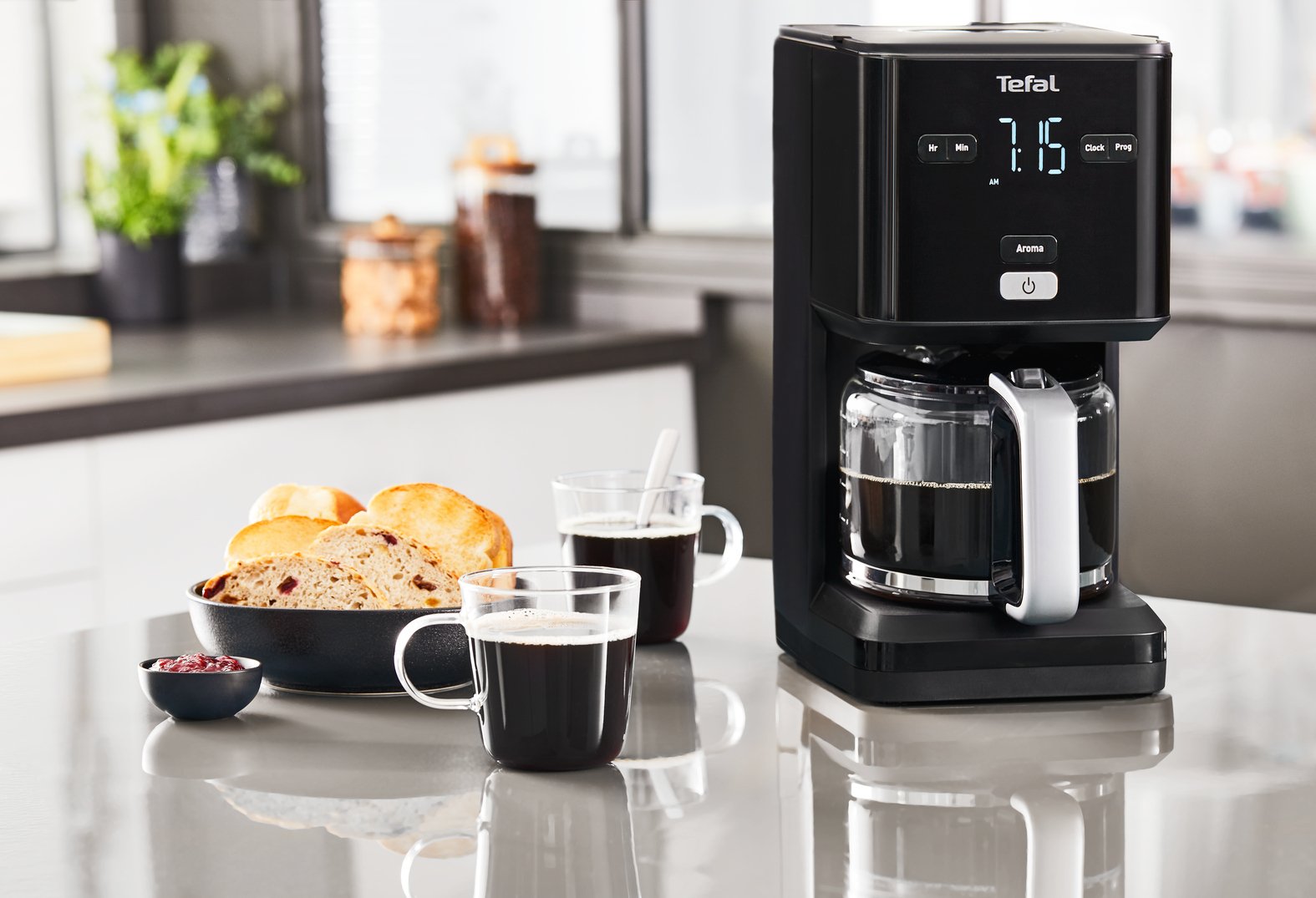 Tefal Cm6008 Totalmente Automática Cafetera De Filtro 1,25 L