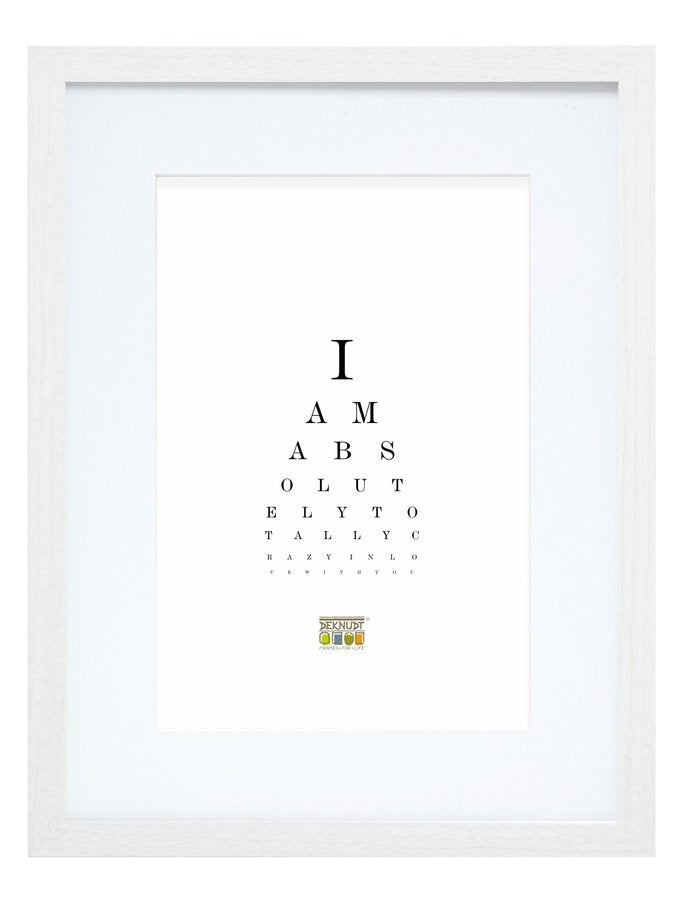 Deknudt S66kf1 P1 20x20 Holz Weiss Mit Passepartout