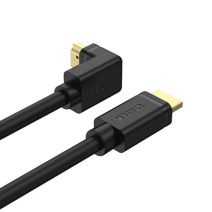 Unitek Cable Angulado Hdmi 2.0,90', 4k60hz, 3m, Y-C1002