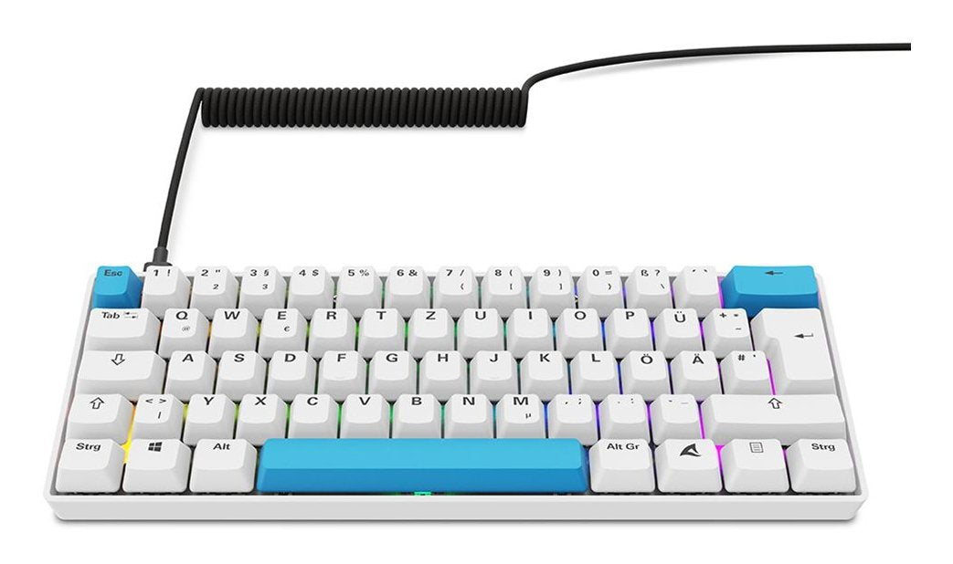 EAN 4044951041947 - Sharkoon SGK50 S4 teclado Hogar USB QWERTZ Alemán Blanco imagen 3