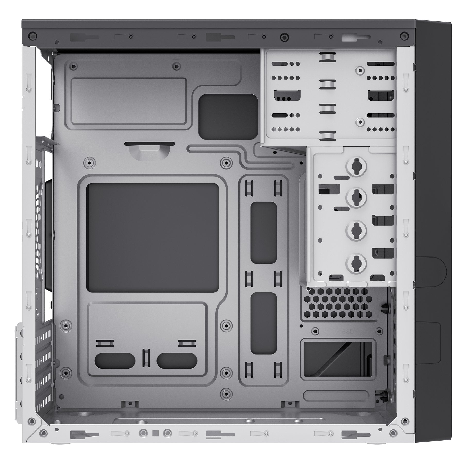 EAN 8436617921018 - UNYKAch AERO C12 V2 Micro Torre Negro imagen 4
