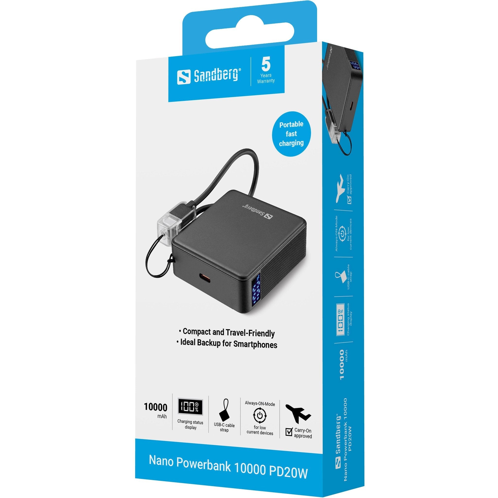 Nano Powerbank 10000 Pd20w