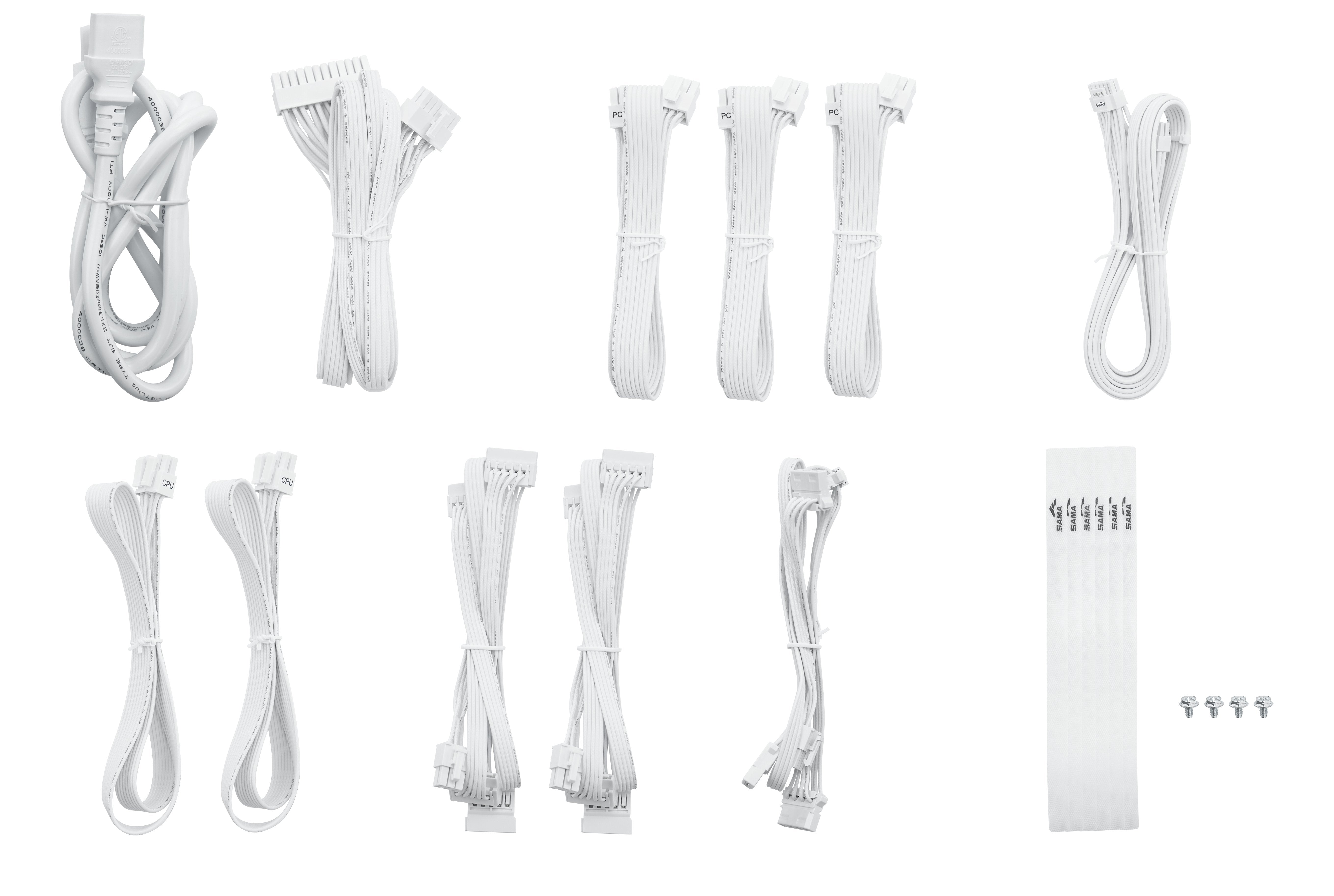 Sama P1000 Netzteil 1000w 80+ Platinum White Retail