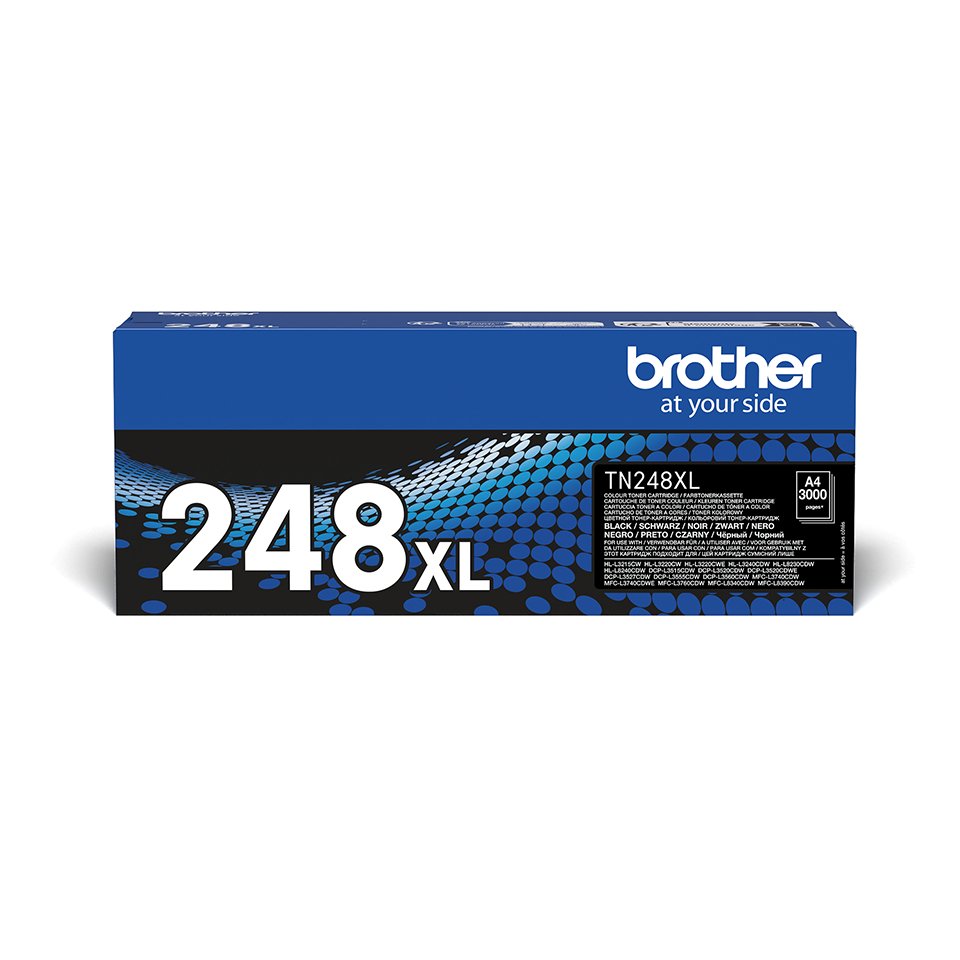 EAN 4977766821773 - Brother TN-248XLBK cartucho de tóner 1 pieza(s) Original Negro imagen 1