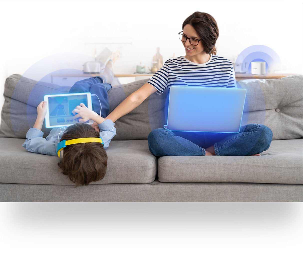 D-Link Solution Mesh Wi-Fi 6 Ai Eagle Pro Ax1500