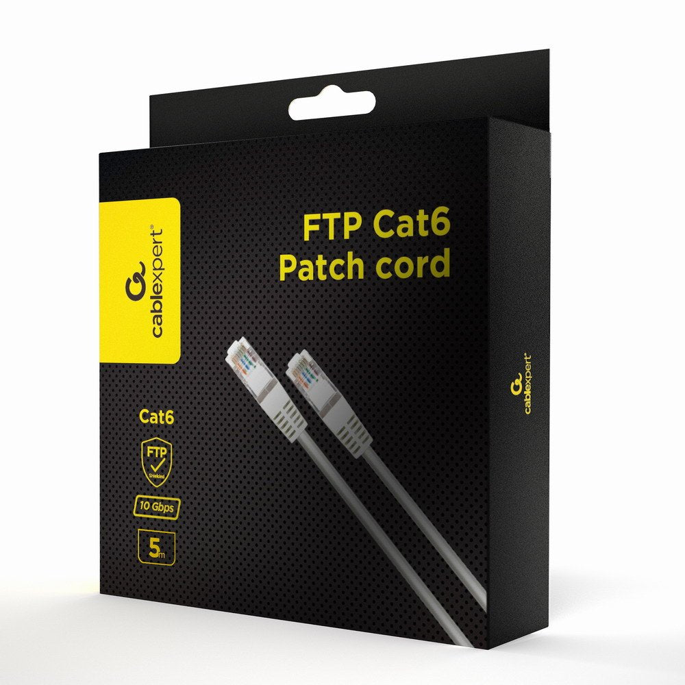 EAN 8716309121118 - Gembird PPB6-5M cable de red Blanco Cat6 F/UTP (FTP) imagen 1