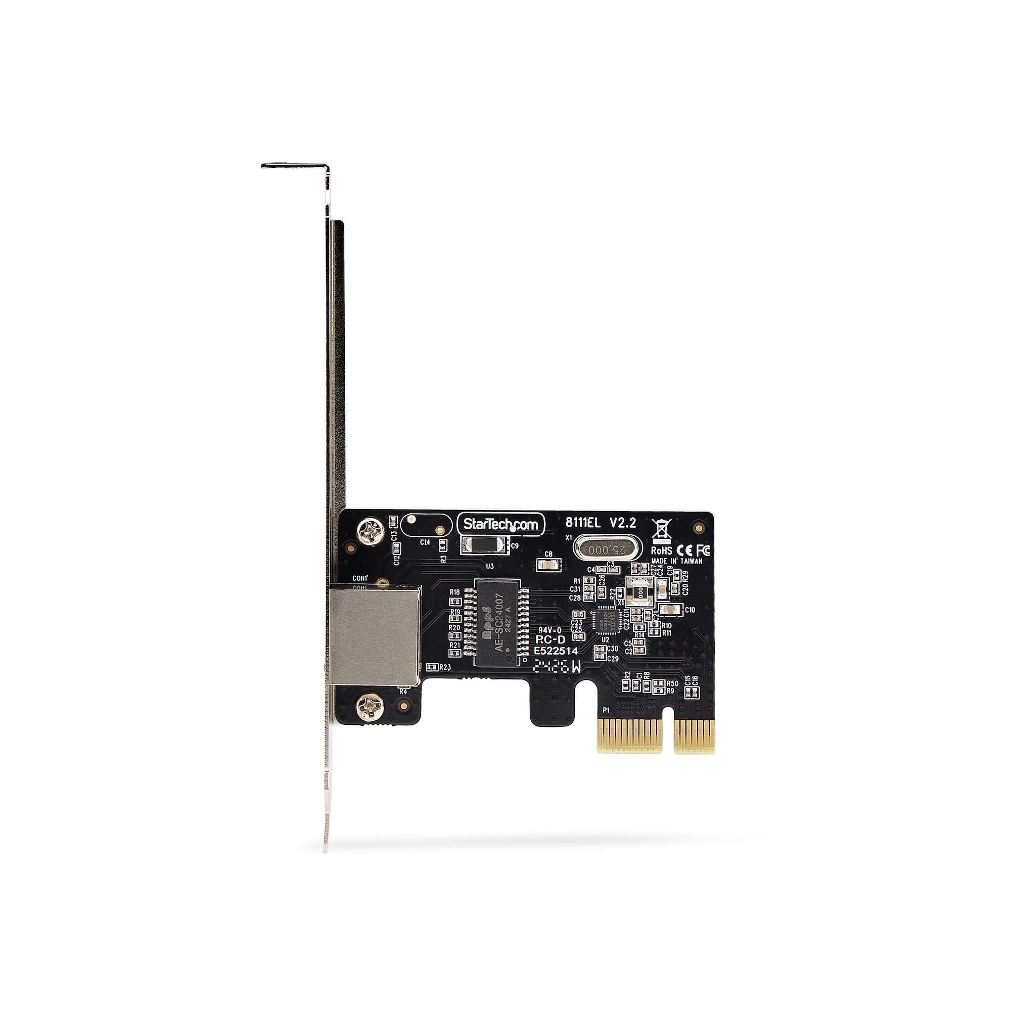 Startech.Com 1-Port Gigabit Pcie Network Adaptador Card, Taa Compliant - Netzwerkadaptador - Pcie - Gigabit Ethernet X 1 - T