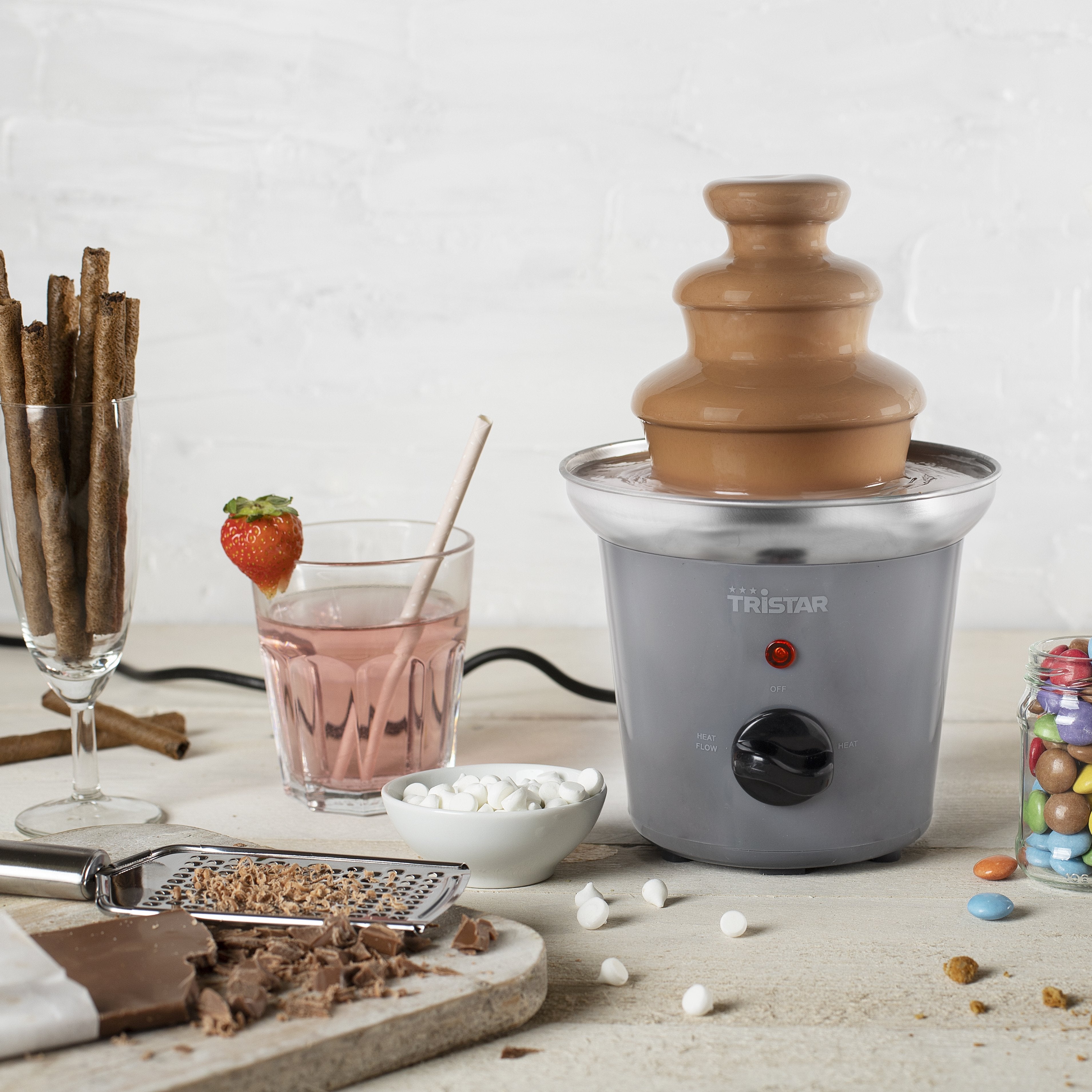 Fuente De Chocolate Tristar Cf-1603 - Gris