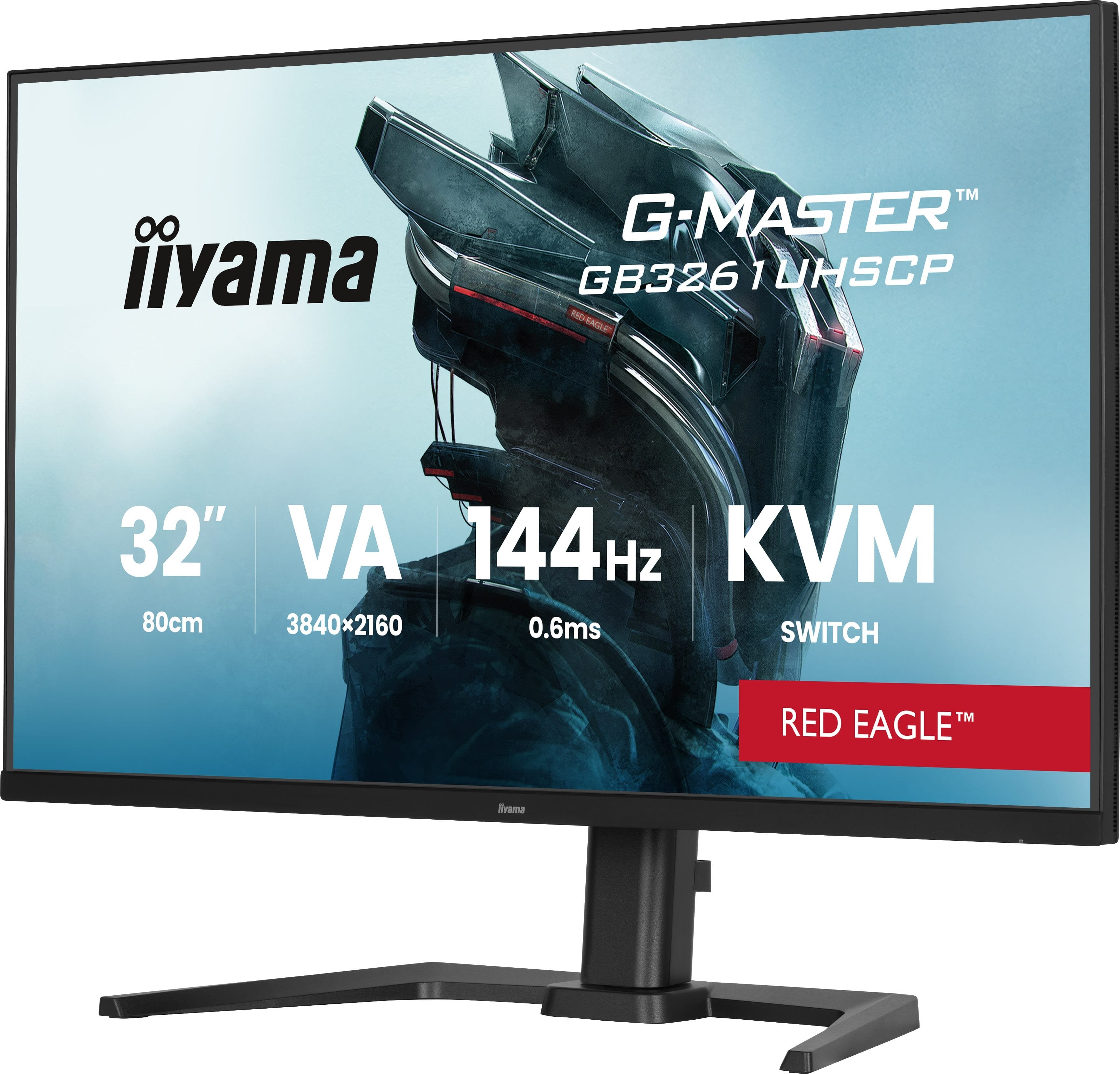 EAN 4948570126286 - iiyama G-MASTER GB3261UHSCP-B1 pantalla para PC 80 cm (31.5") 3840 x 2160 Pixeles 4K Ultra HD LED Negro imagen 2