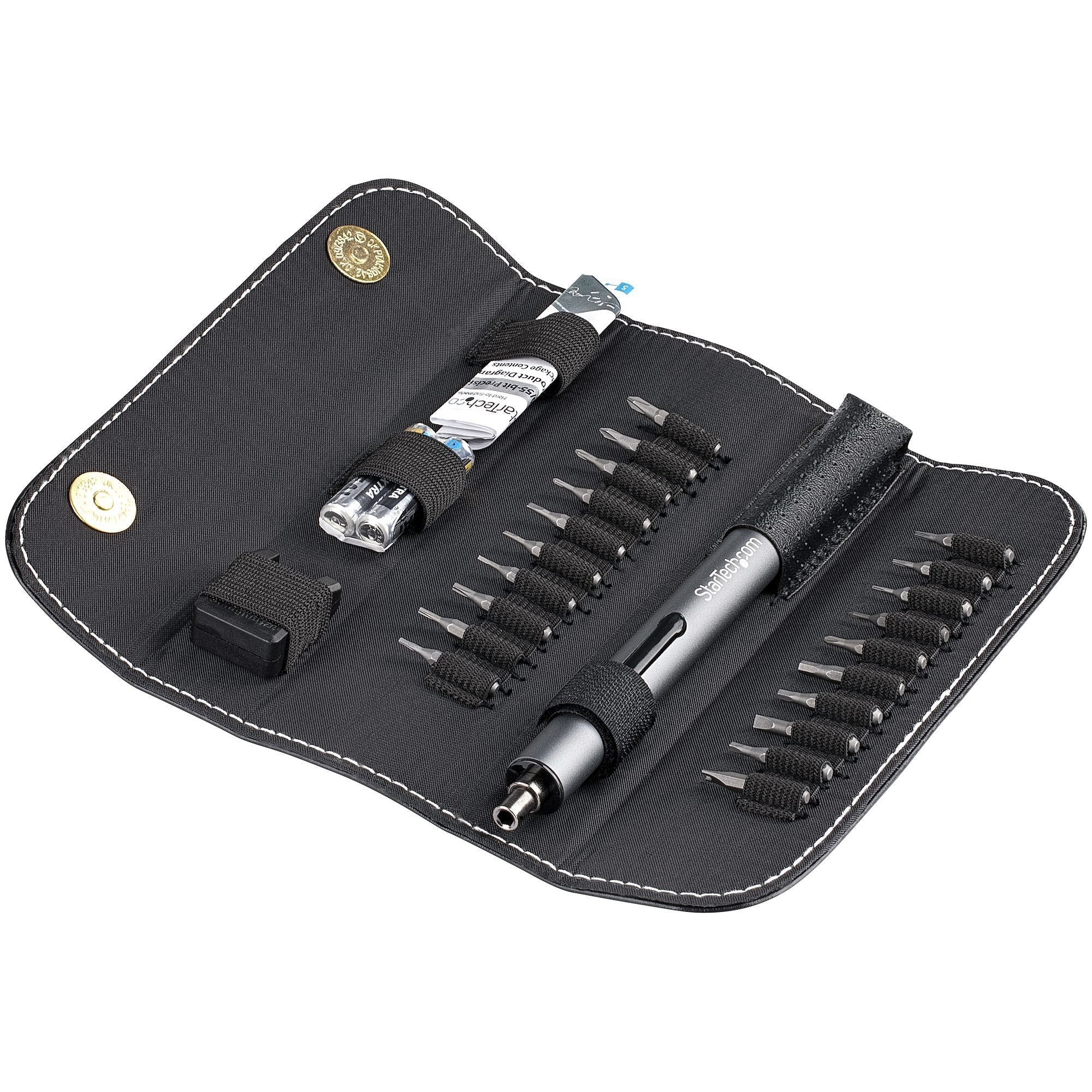 Startech Destornillador Electrico Con 20 Puntas