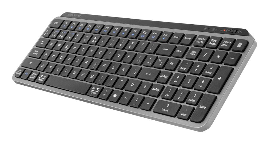 EAN 8435693113720 - Mars Gaming MK-SILENKEYS teclado Universal RF Wireless + Bluetooth QWERTY Español Negro imagen 2