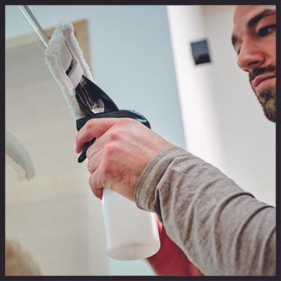 EAN 4006825670196 - Einhell BRILLIANTO limpiador eléctrico ventana 0,3 L Negro, Rojo imagen 9