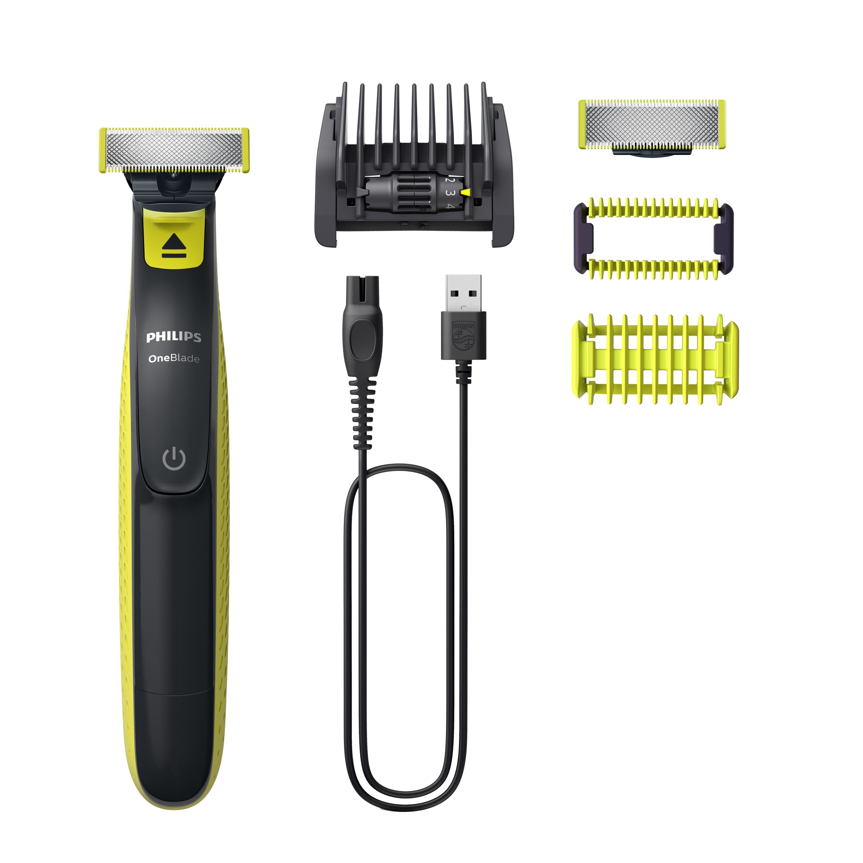 EAN 8720689020954 - Philips Norelco OneBlade QP2824/20 afeitadora Máquina de afeitar de láminas Recortadora Gris, Cal imagen 1