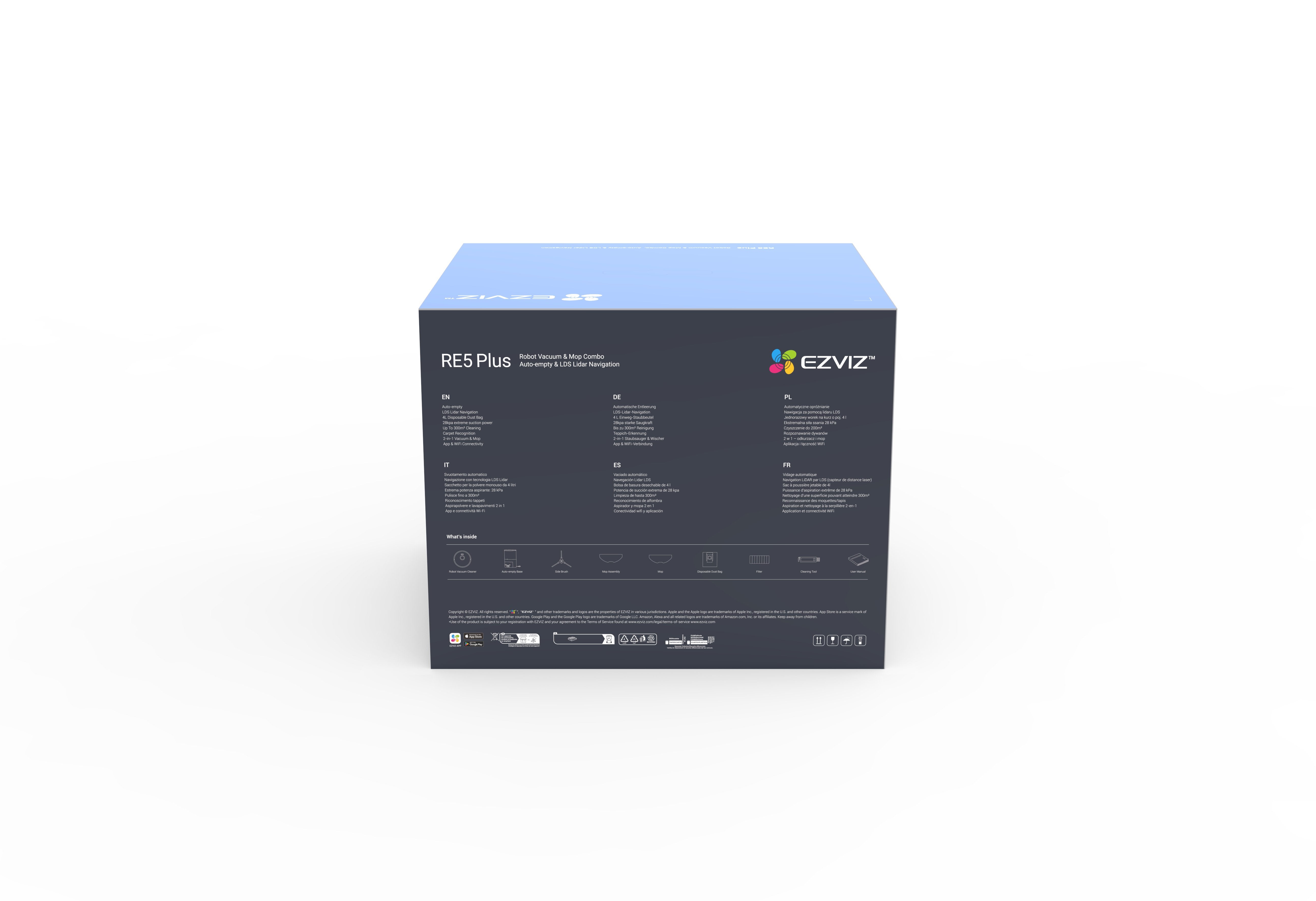 Robot De Limpieza Ezviz Re5 Plus