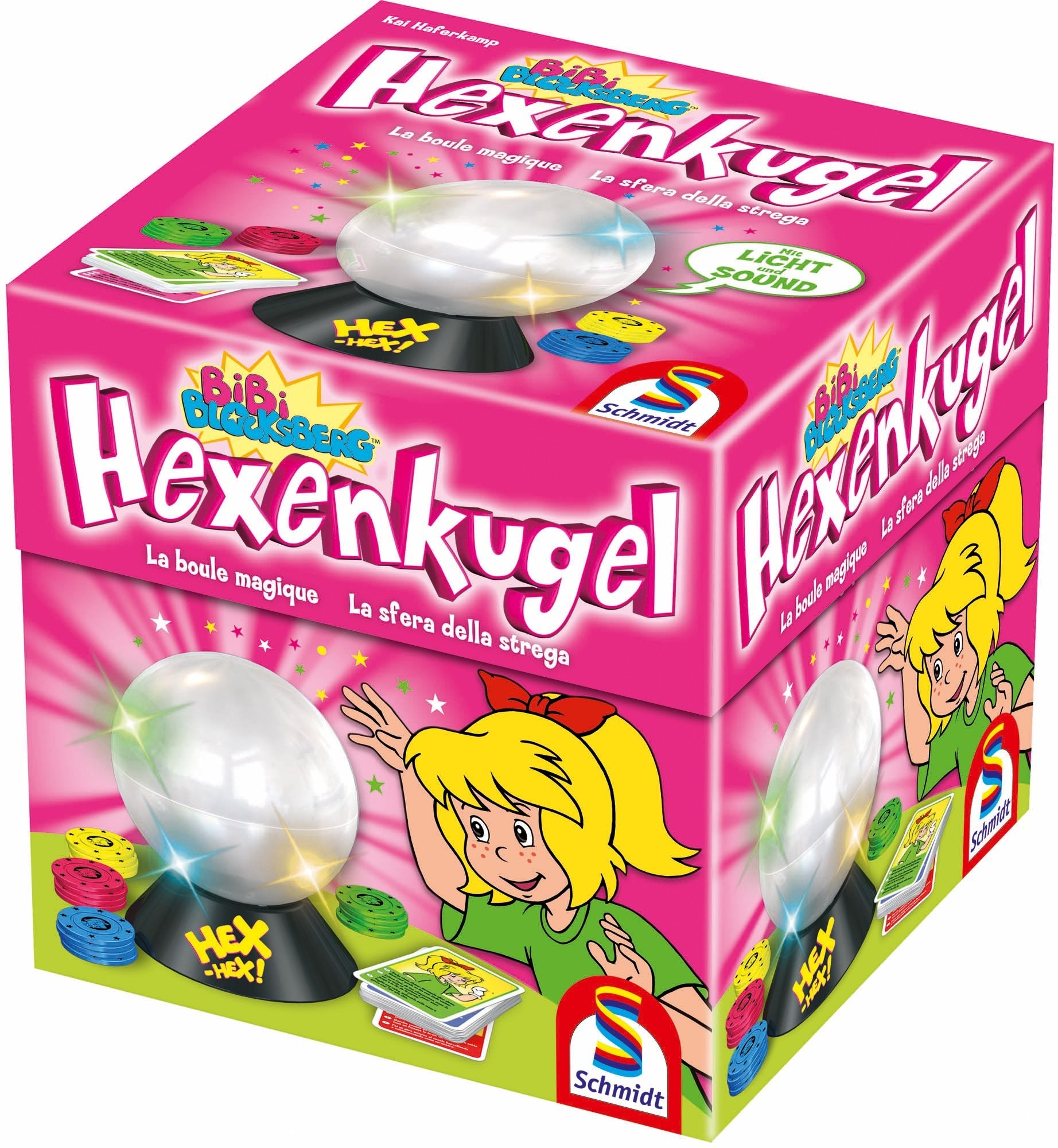 Schmidt Spiele Bibi Blocksberg - Bola De Brujas, Juego De Habilidad