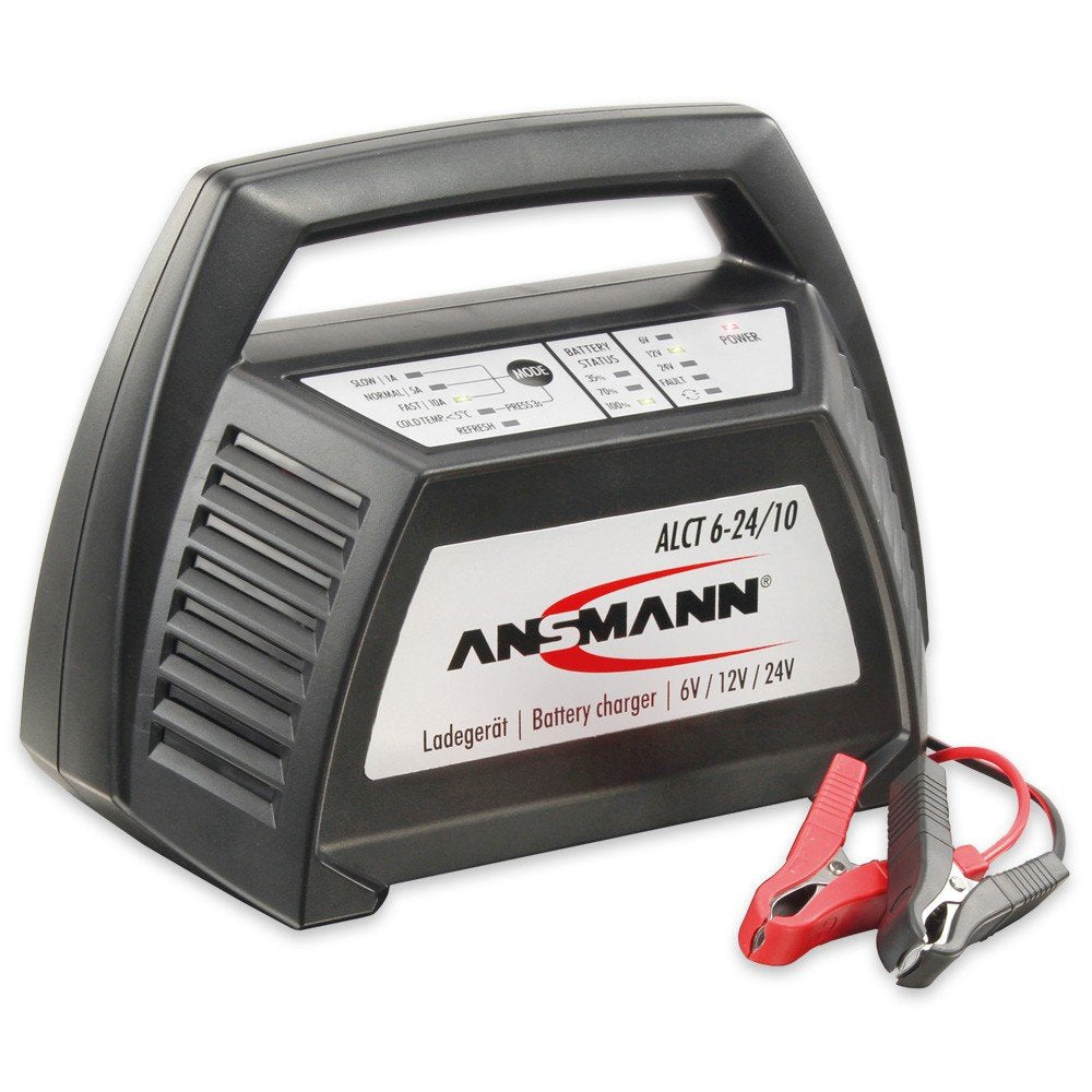 EAN 4013674021512 - Ansmann ALCT6-24/10 6/12/24 V Negro imagen 1