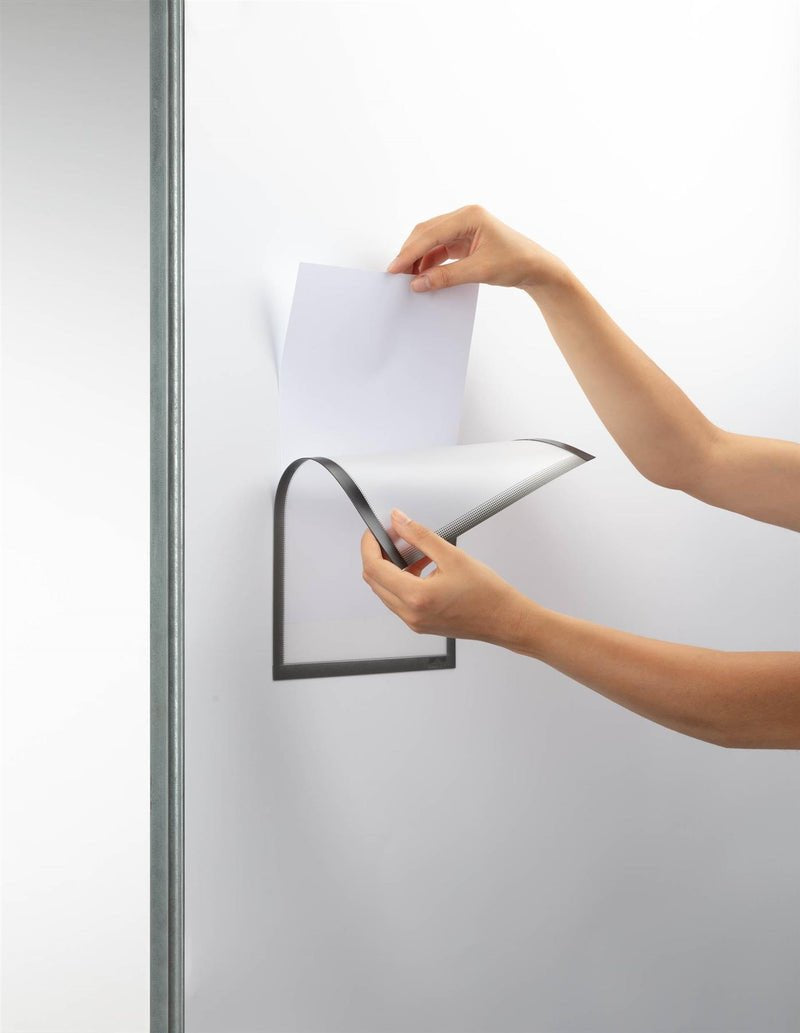 Durable Porta Documentos Magnético A4 5 Piezas Anthra Gris