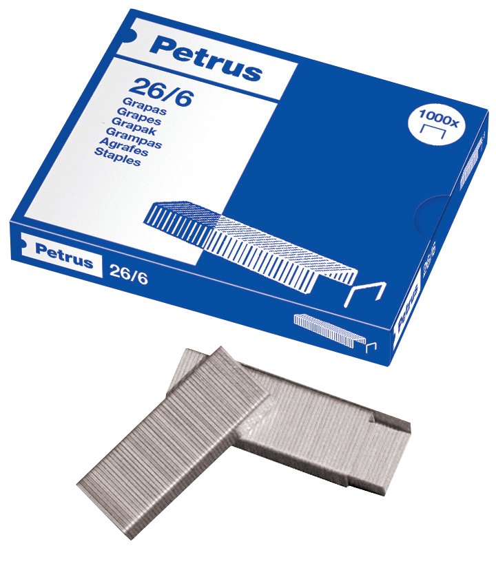 EAN 8411772557111 - Petrus 55711 grapa Paquete de grapas 1000 grapas imagen 1