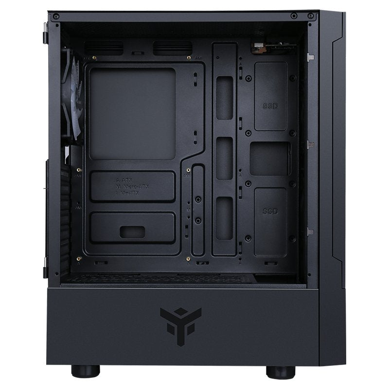 Caja Pc Itek Siisbe 3.0 Midi Tower Negro