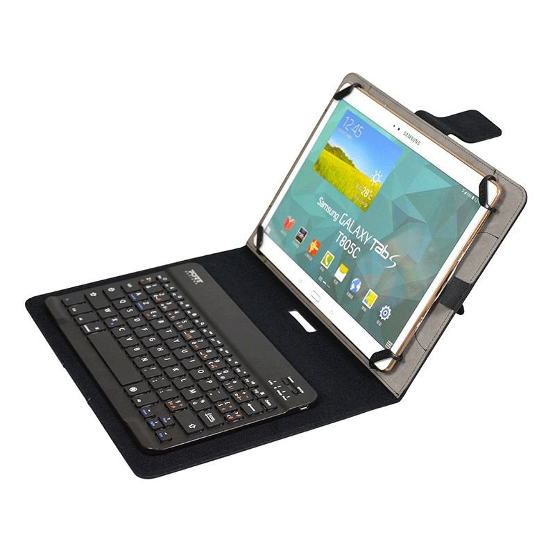 Port Designs 201277 - Muskoka Keyboard 9/10 Fr - Funda Universal Para Tablets 9-10 Con Teclado Bluetooth Francais Negro