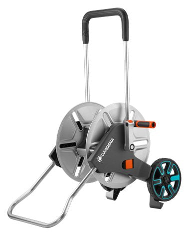 EAN 4078500045032 - Gardena 18541-20 carrete de manguera de jardín Carretera con varias posiciones Manual Negro, Acero inoxid imagen 1