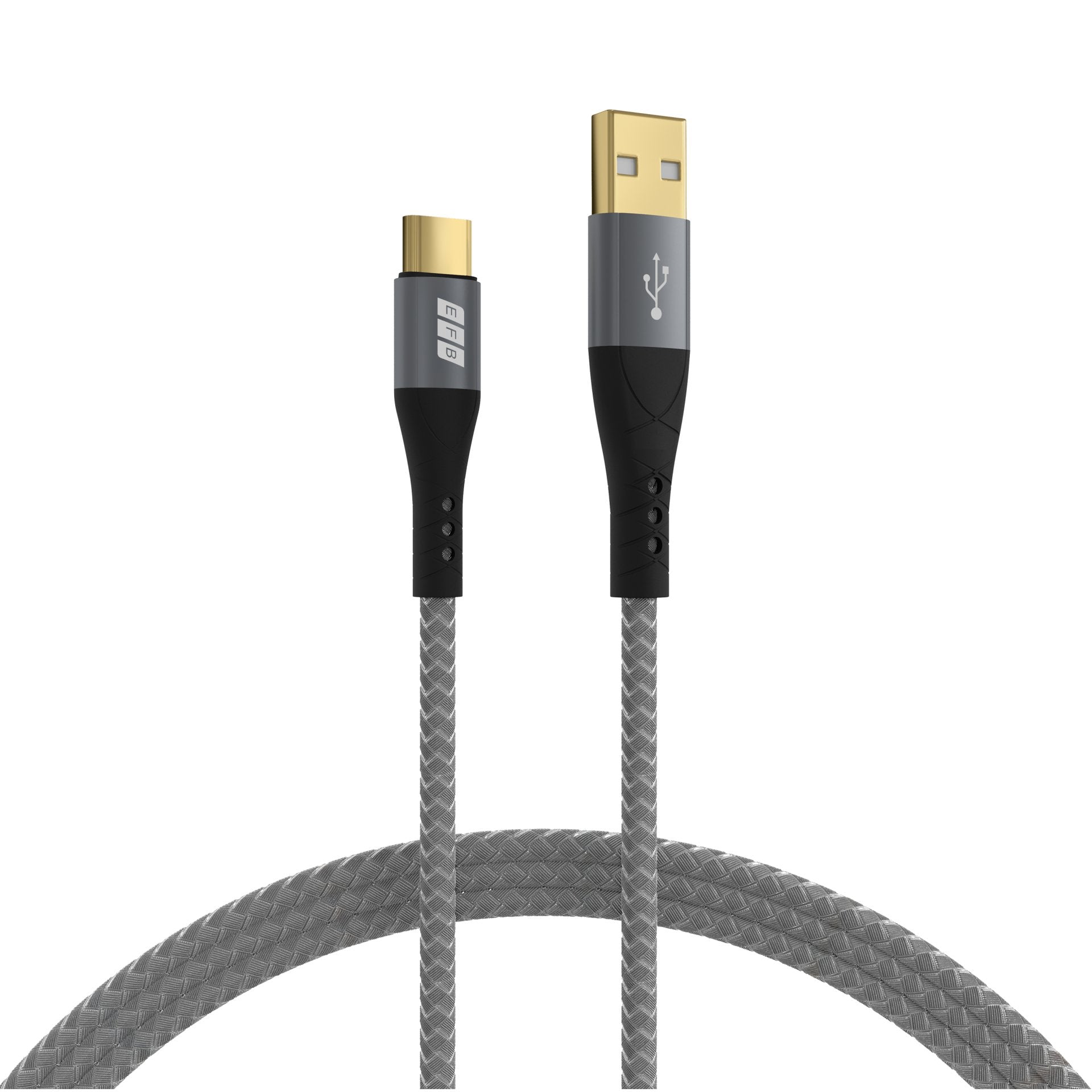 EAN 4049759325039 - EFB Elektronik USB-AC-00003 cable USB USB 2.0 2 m USB A USB C Negro, Gris imagen 1