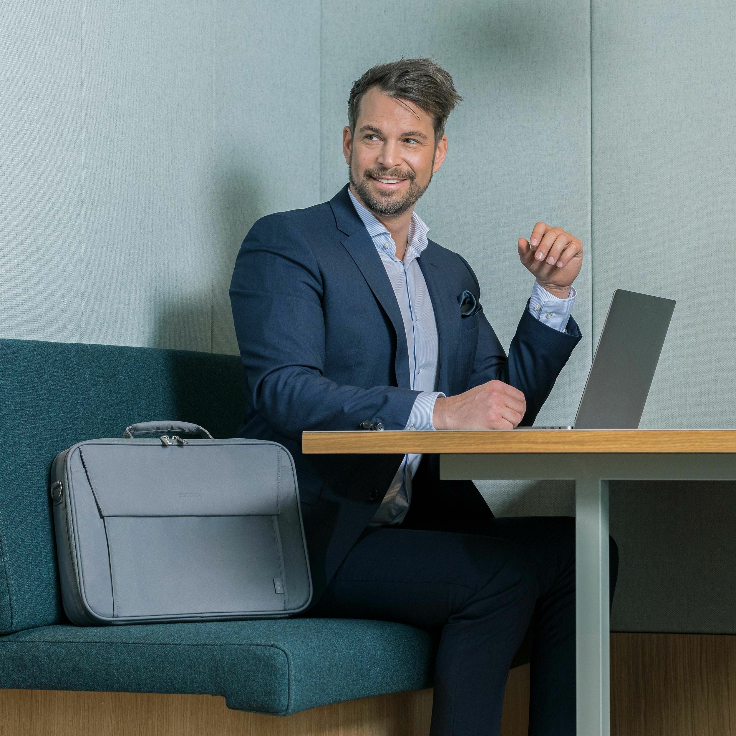 Maletín Para Portátil Dicota Eco Multi Base 14-15.6 Gris