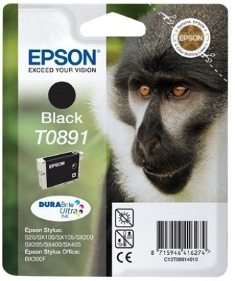 Cartucho Original Epson T0891 Negro - C13t08914020 Ml-5.8pag-170