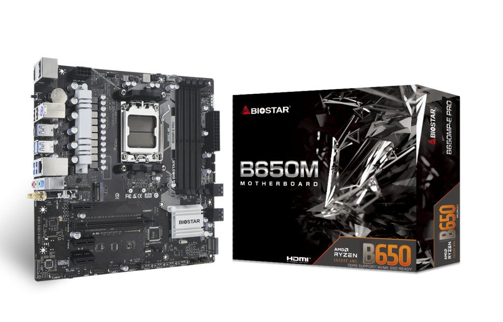 Placa Base Biomar B650mp-E Pro B650,Am5,Matx,Amd