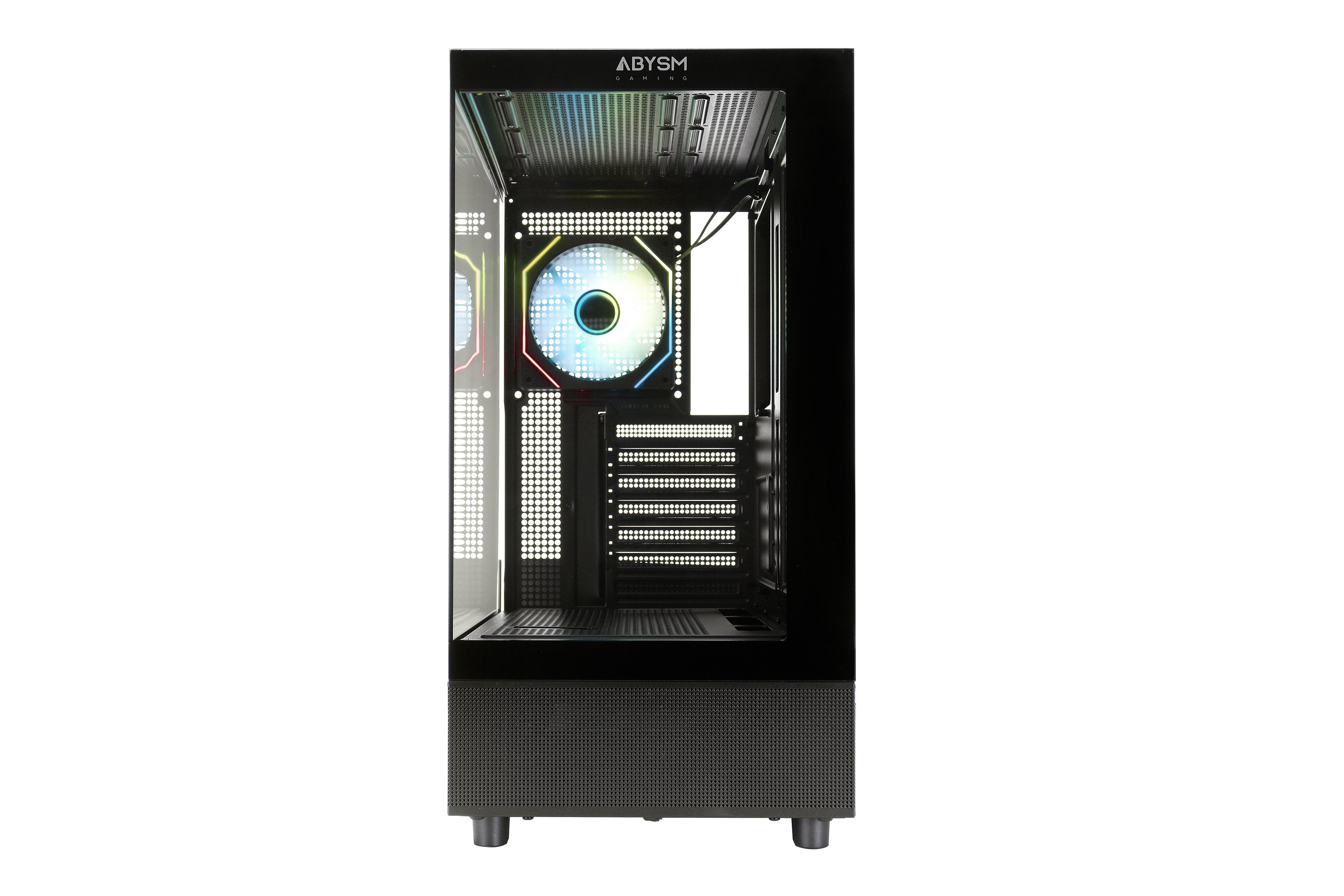 EAN 6974560225798 - ABYSM AB123014 carcasa de ordenador Escritorio Negro, Blanco imagen 2