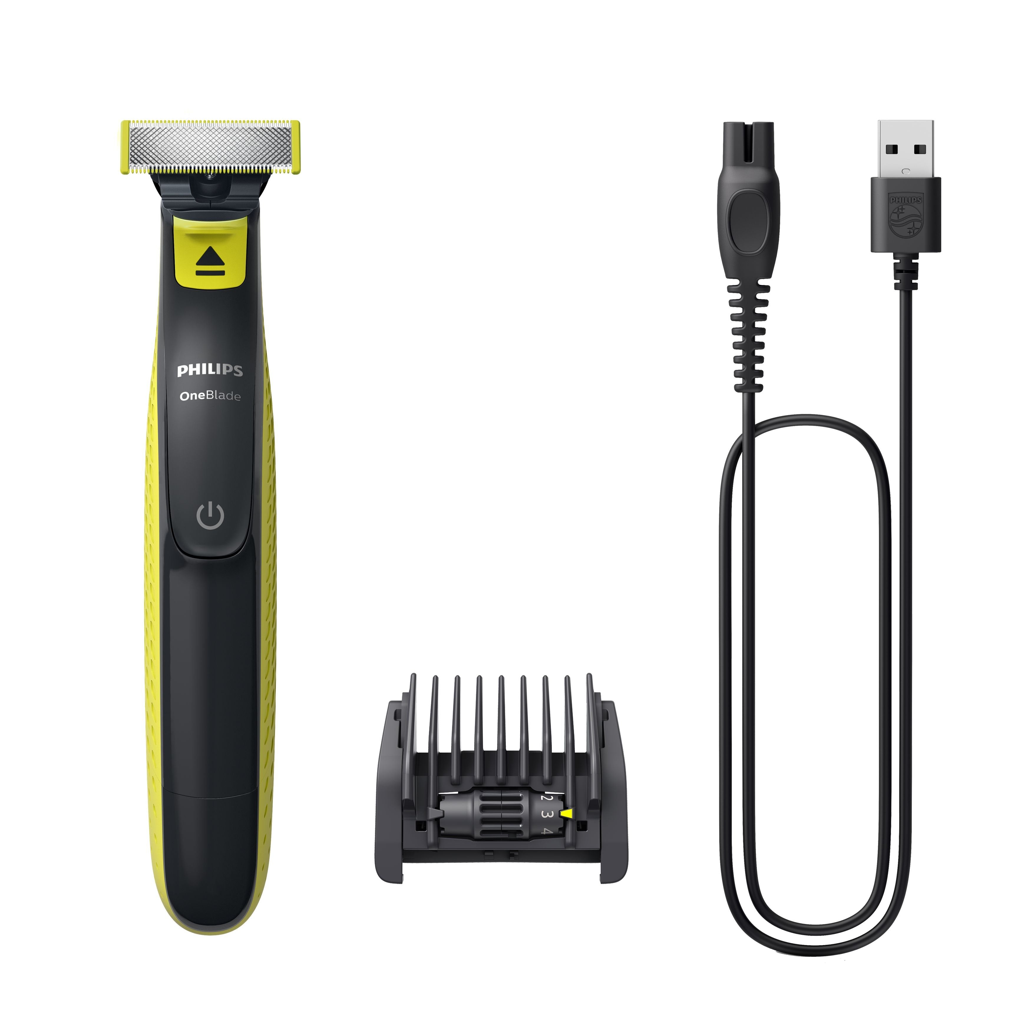 EAN 8720689020725 - Philips Norelco OneBlade QP2724/20 afeitadora Máquina de afeitar de láminas Recortadora Gris, Cal imagen 3
