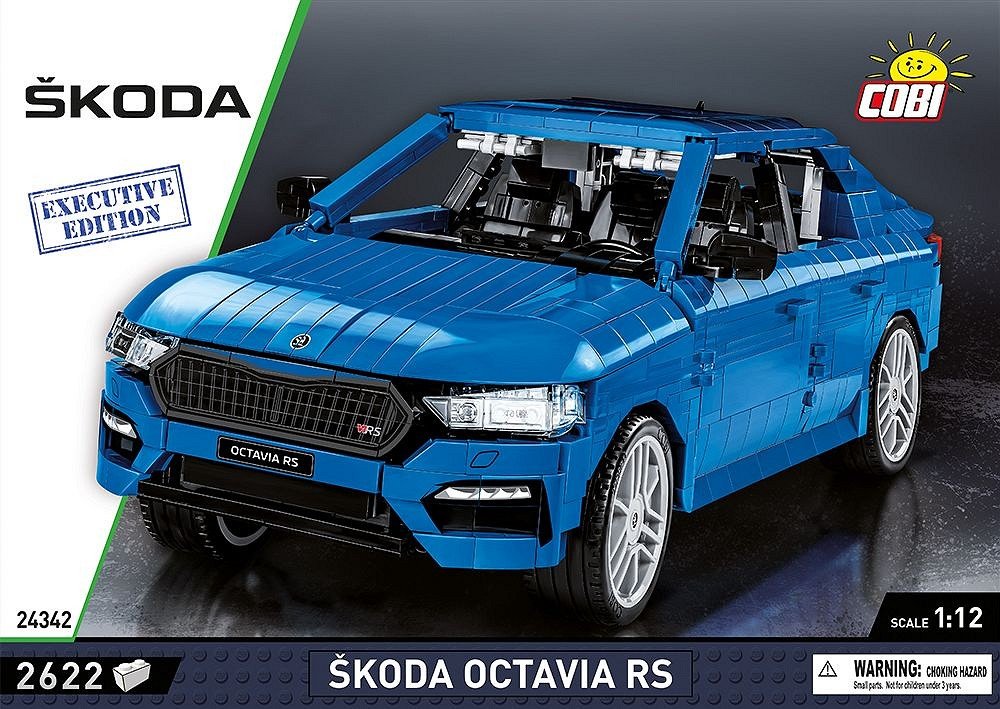 Juguete De Construcción Cobi Skoda Octavia Rs - Executive Edition, Escala 1:12 Cobi-24342