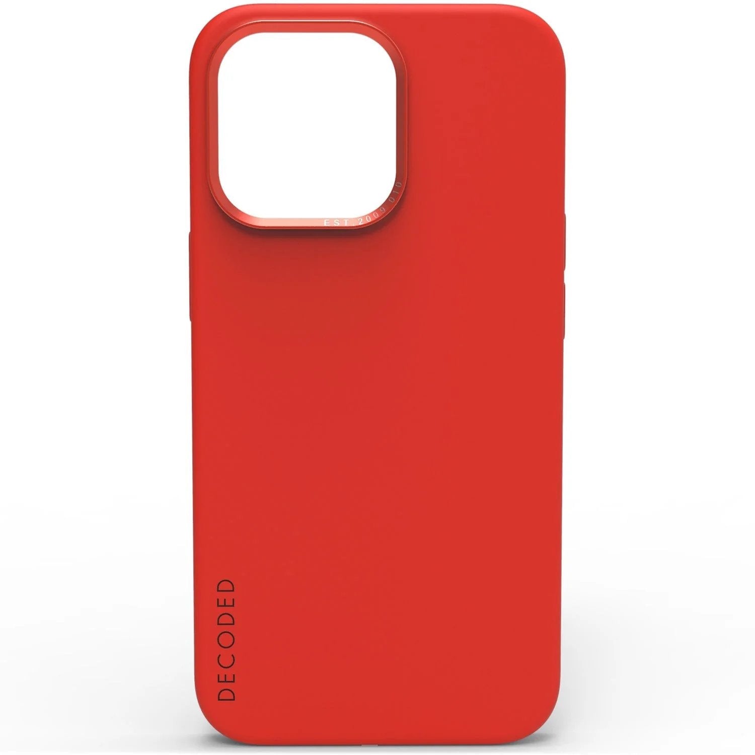 Funda Trasera De Silicona Decoded Iphone 13 Pro Max Rojo Brisk