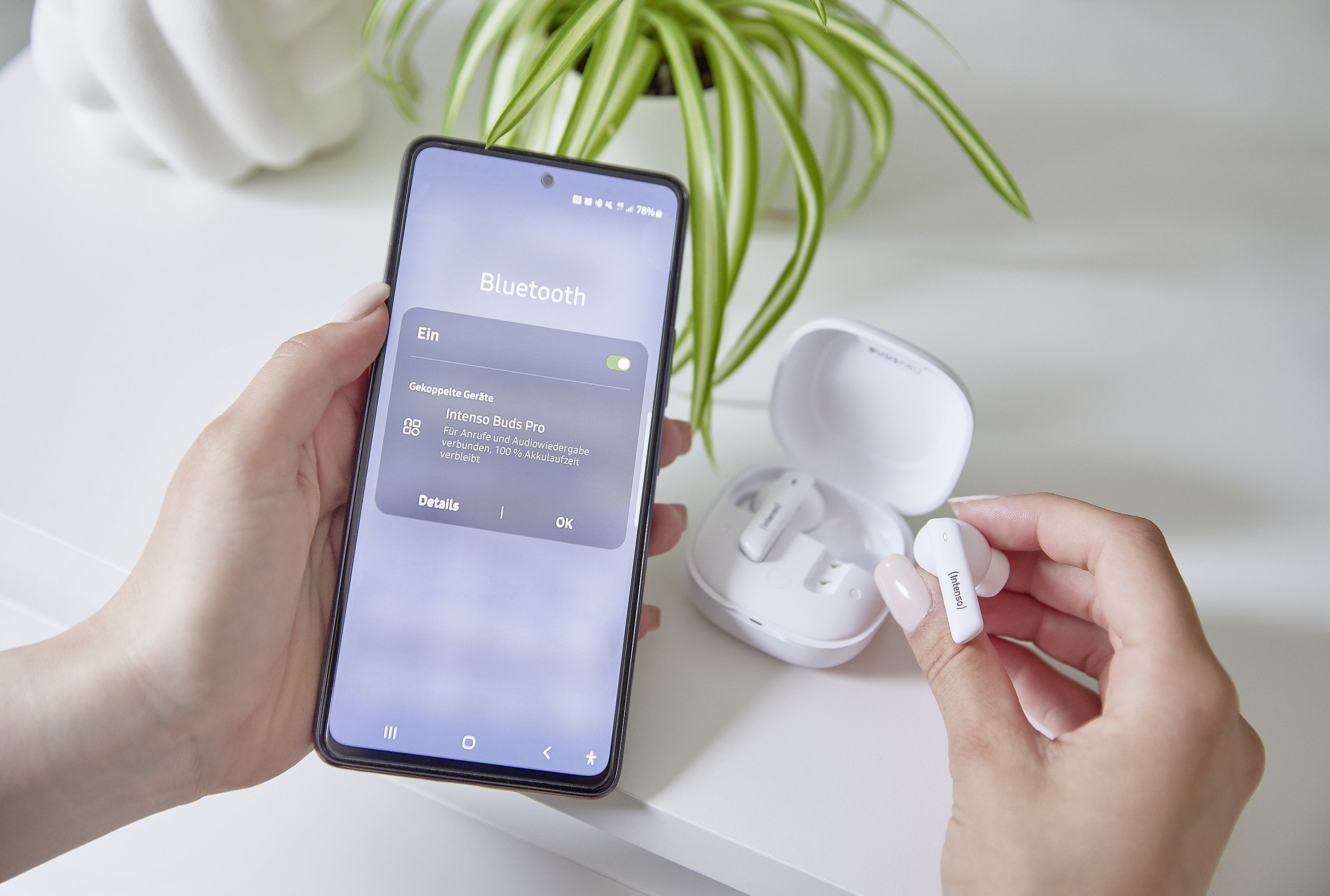 EAN 4034303034598 - Intenso T502HAE Auriculares True Wireless Stereo (TWS) Dentro de oído Llamadas/Música/Deporte/Uso diario imagen 8