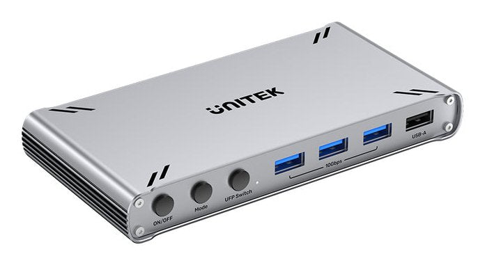 EAN 4894160058133 - UNITEK D1118AGY01-EU interruptor KVM Gris imagen 1