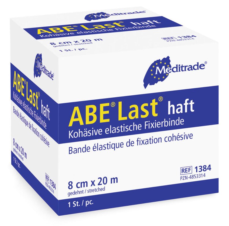 Meditrade® Abe® Last Haft Fixierbinde 8 Cm X 20 M