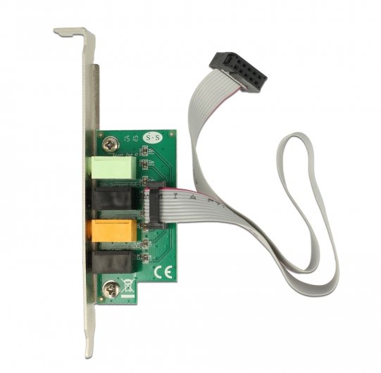 Delock Pci Express Tarjeta 7.1 Soundkarte 24 Bit / 192 Khz