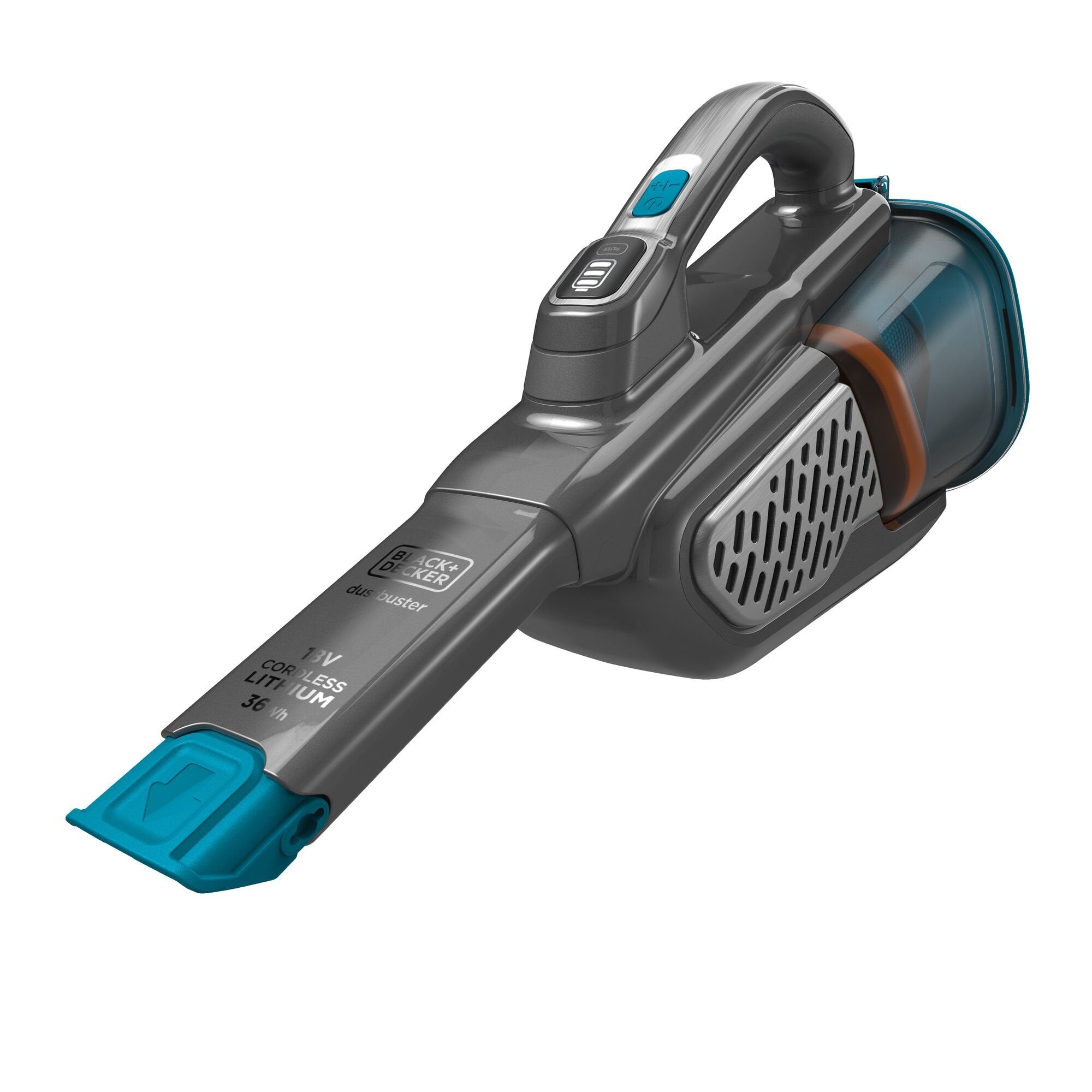 EAN 5035048712795 - Black & Decker BHHV520BF-QW aspiradora de mano Azul, Plata, Titanio Sin bolsa imagen 1