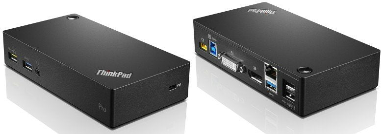 Lenovo Thinkpad Usb 3.0 Pro Dock Alámbrico Usb 3.2 Gen 1 (3.1 Gen 1) Type-A Negro