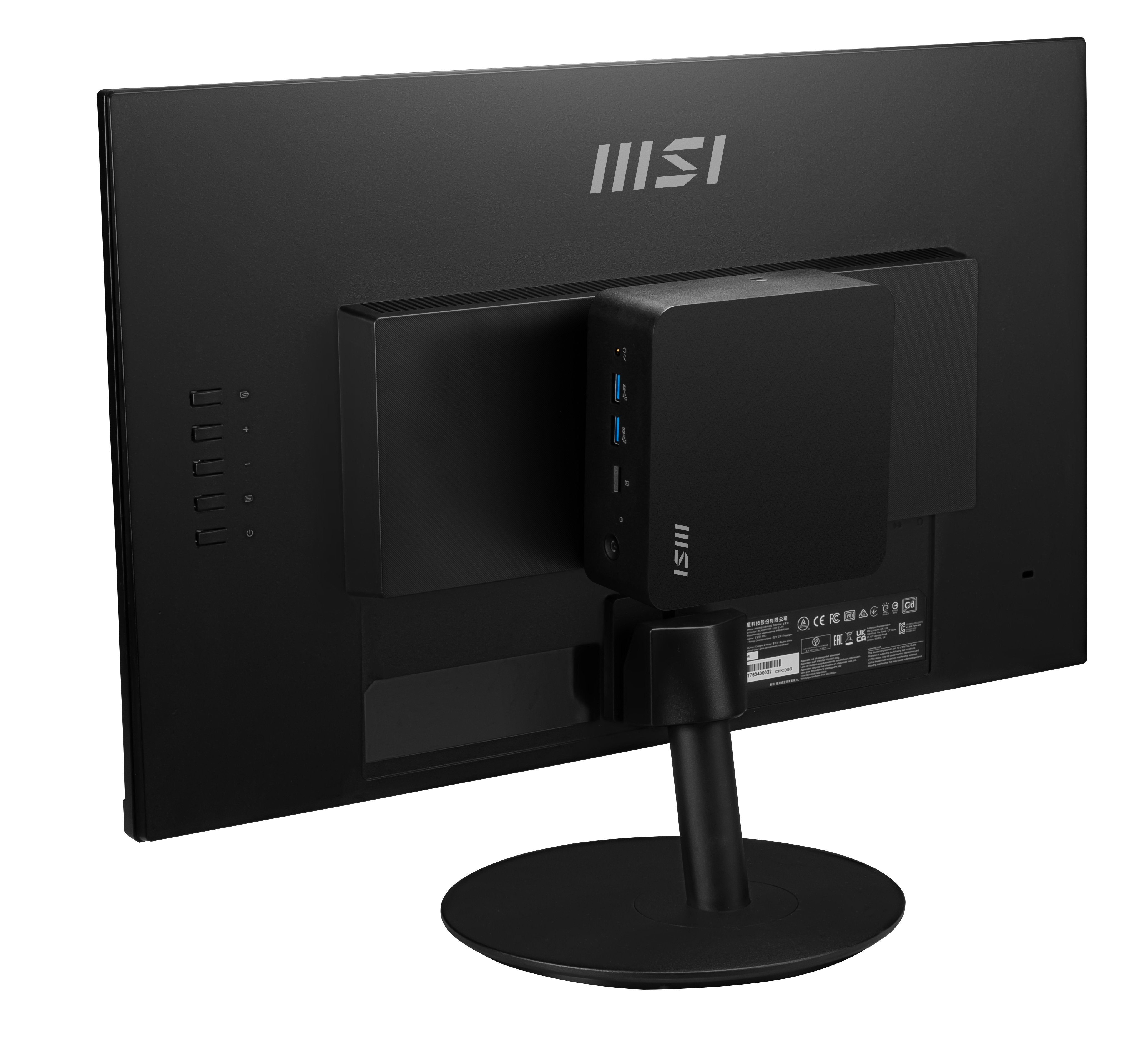 EAN 4711377270663 - MSI CUBI NUC 1MG-206BES PC/estación de trabajo barebone 0.83L sized PC Negro 150U Intel® SoC imagen 19
