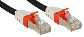 Lindy Cable De Red Cat6(A) Smp / S/Ftp Pimf Negro 0.50m 10g